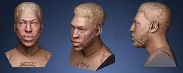 3D model Anthony Davis (STL)